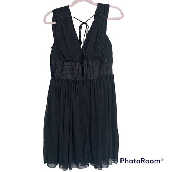 Trixxi Women Black Mini Dress, size Medium Junior - Picture 2 of 12